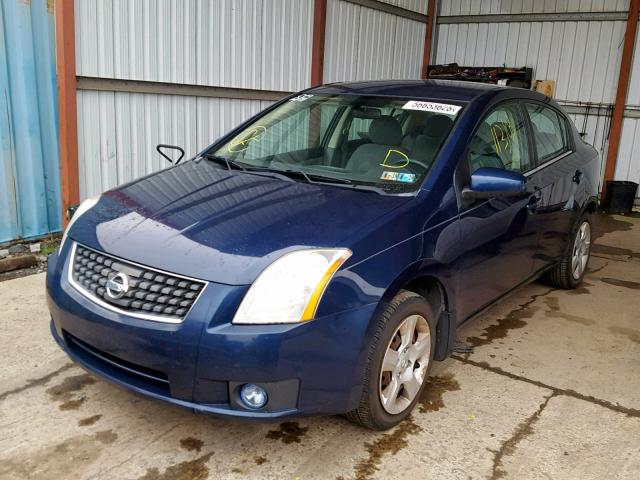 3N1AB61E97L624679 - 2007 NISSAN SENTRA 2.0 BLUE photo 2