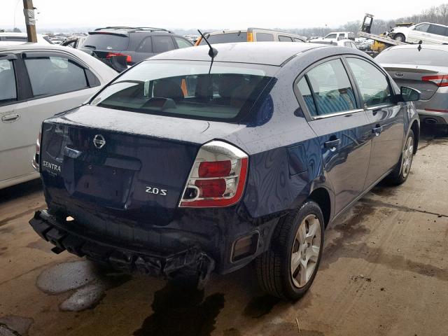 3N1AB61E97L624679 - 2007 NISSAN SENTRA 2.0 BLUE photo 4