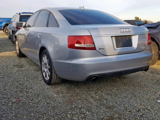 WAUDG74F35N063749 - 2005 AUDI A6 3.2 QUA SILVER photo 3