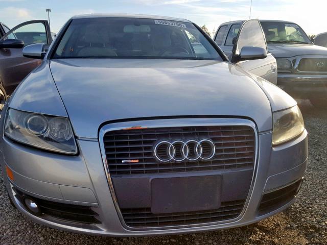 WAUDG74F35N063749 - 2005 AUDI A6 3.2 QUA SILVER photo 9