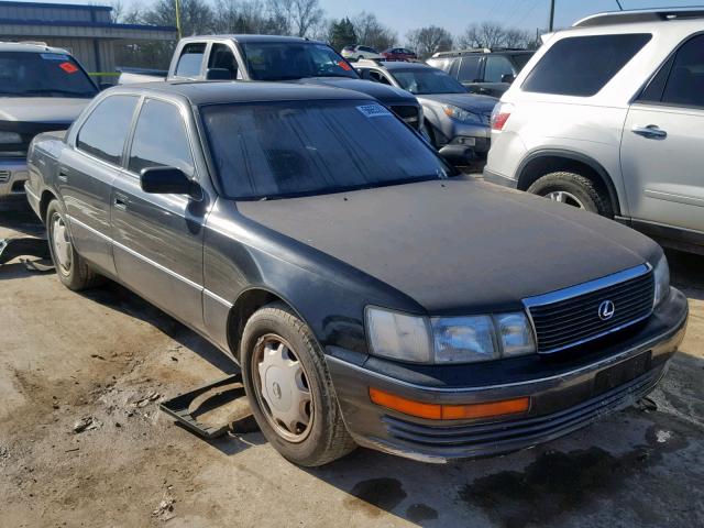 JT8UF11E4P0147589 - 1993 LEXUS LS 400 BLACK photo 1