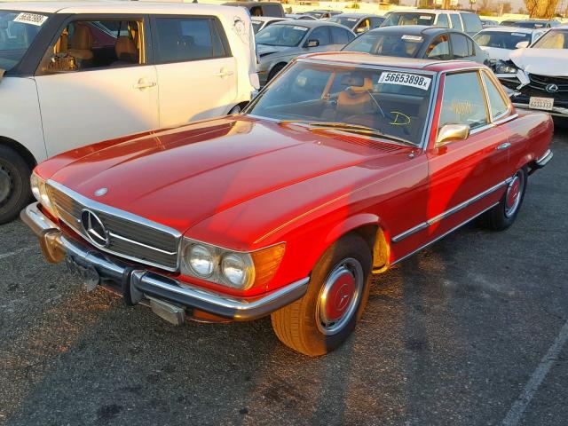 00010704412014245 - 1973 MERCEDES-BENZ 450 SL RED photo 2