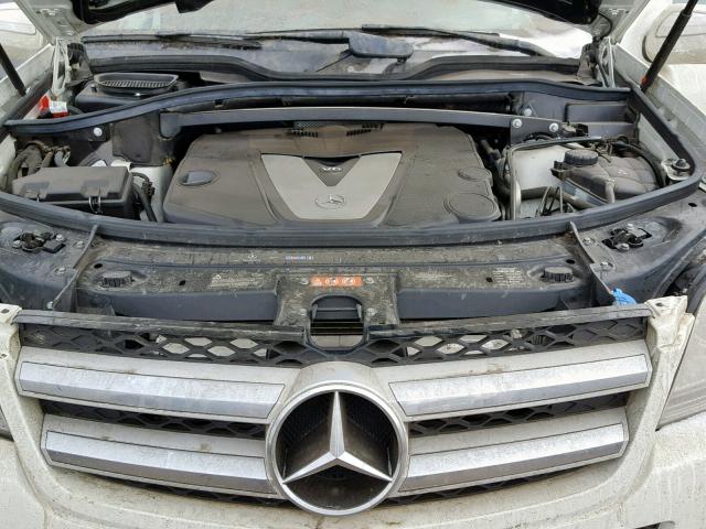 4JGBF25E69A470799 - 2009 MERCEDES-BENZ GL WHITE photo 7