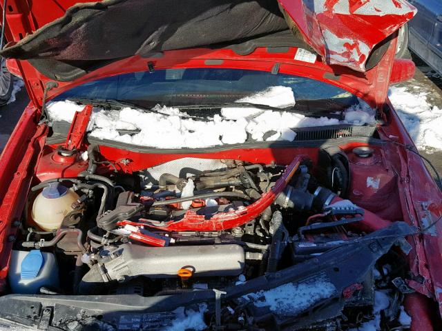 3VWSE69M64M107315 - 2004 VOLKSWAGEN JETTA GLS RED photo 7