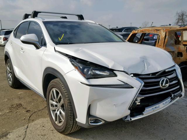 JTJYARBZ3G2037975 - 2016 LEXUS NX 200T WHITE photo 1