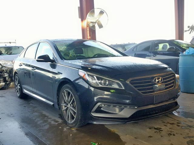 5NPE34AB2FH085990 - 2015 HYUNDAI SONATA SPO BLACK photo 1