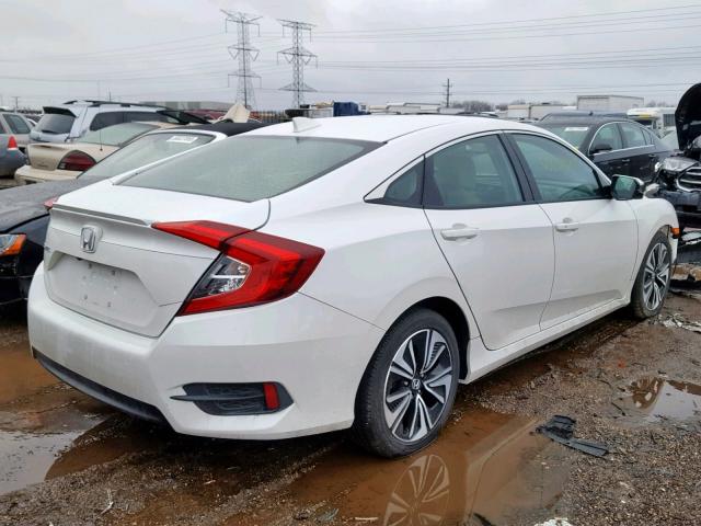 19XFC1F76GE045053 - 2016 HONDA CIVIC EXL WHITE photo 4