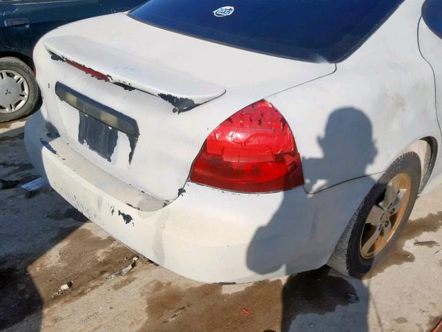 2G2WP552171124584 - 2007 PONTIAC GRAND PRIX GRAY photo 9