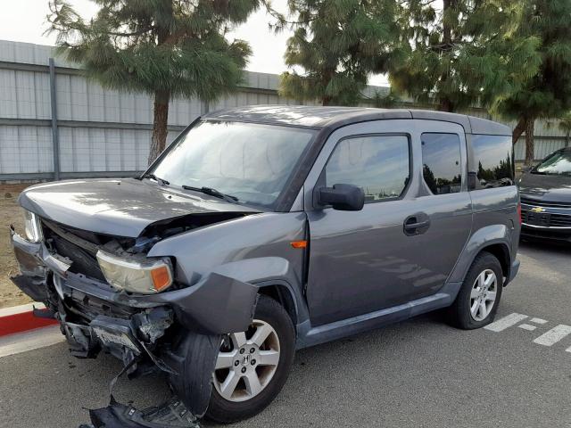 5J6YH1H70AL003672 - 2010 HONDA ELEMENT EX GRAY photo 2