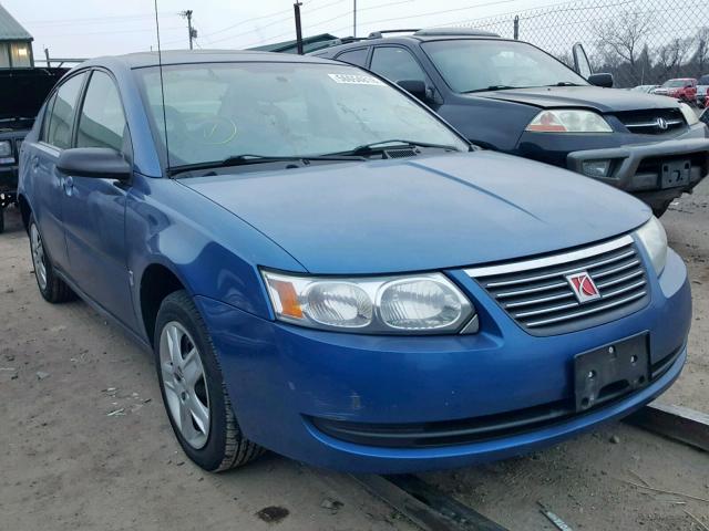 1G8AZ58F06Z152228 - 2006 SATURN ION LEVEL BLUE photo 1