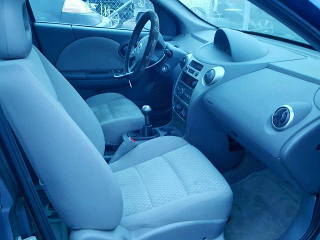 1G8AZ58F06Z152228 - 2006 SATURN ION LEVEL BLUE photo 5