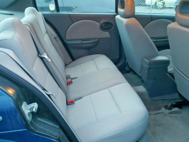 1G8AZ58F06Z152228 - 2006 SATURN ION LEVEL BLUE photo 6