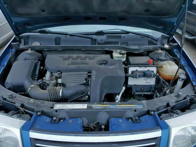 1G8AZ58F06Z152228 - 2006 SATURN ION LEVEL BLUE photo 7