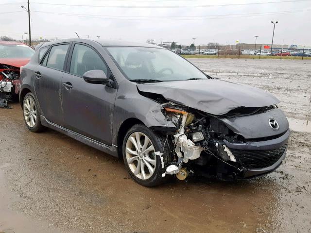 JM1BL1K58B1383276 - 2011 MAZDA 3 S GRAY photo 1