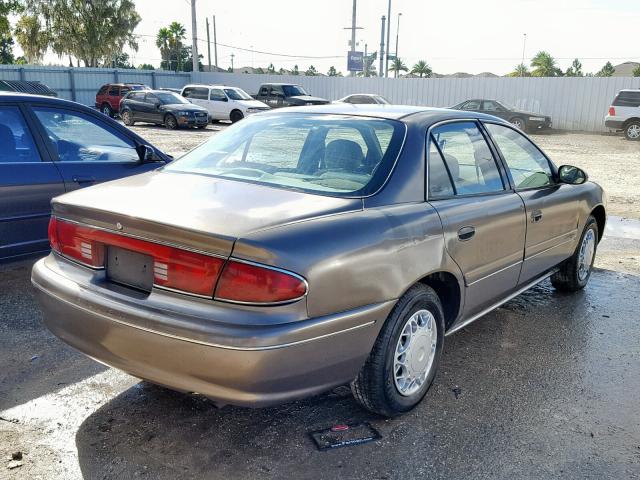 2G4WS52J521225928 - 2002 BUICK CENTURY CU BROWN photo 4