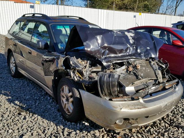 4S3BH686527628997 - 2002 SUBARU LEGACY OUT BLACK photo 1