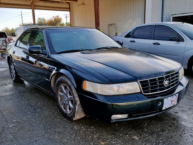 1G6KY5495YU205456 - 2000 CADILLAC SEVILLE ST GREEN photo 1