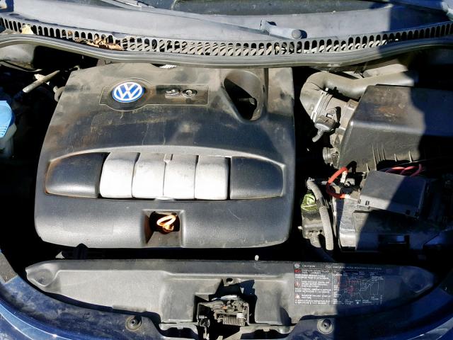 3VWCK21Y93M305177 - 2003 VOLKSWAGEN NEW BEETLE Mavi foto 7