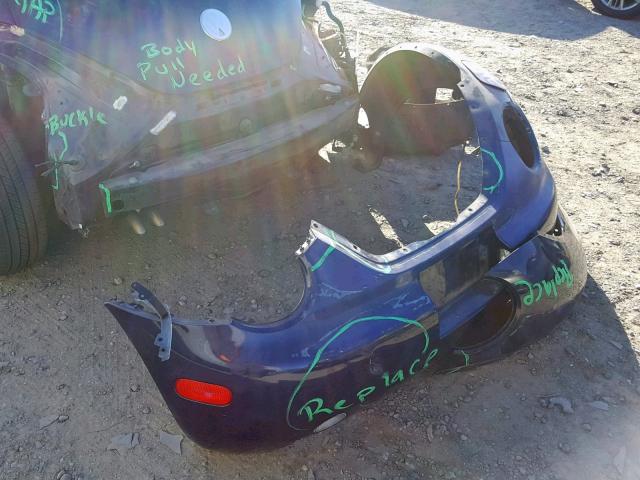 3VWCK21Y93M305177 - 2003 VOLKSWAGEN NEW BEETLE Mavi foto 9