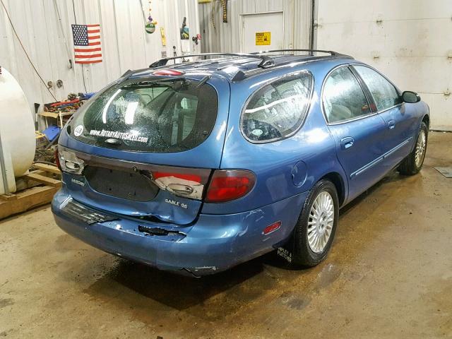 1MEHM58U92G616591 - 2002 MERCURY SABLE GS BLUE photo 4