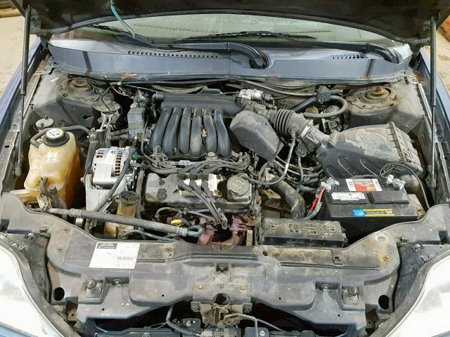 1MEHM58U92G616591 - 2002 MERCURY SABLE GS BLUE photo 7