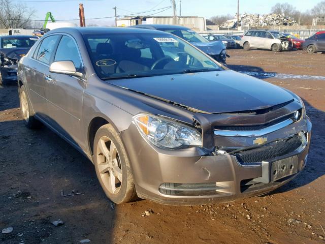 1G1ZC5E03CF214723 - 2012 CHEVROLET MALIBU 1LT BROWN photo 1