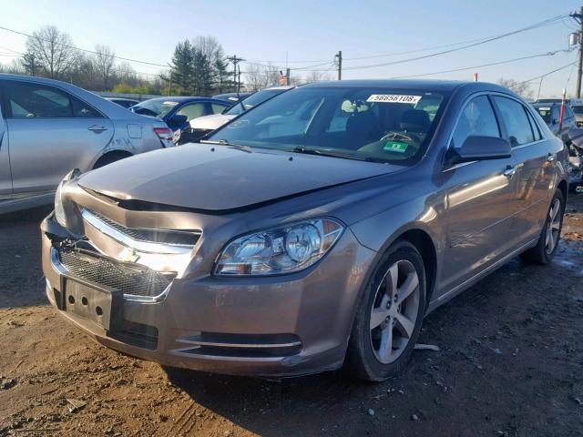 1G1ZC5E03CF214723 - 2012 CHEVROLET MALIBU 1LT BROWN photo 2