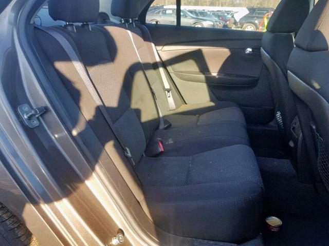 1G1ZC5E03CF214723 - 2012 CHEVROLET MALIBU 1LT BROWN photo 6