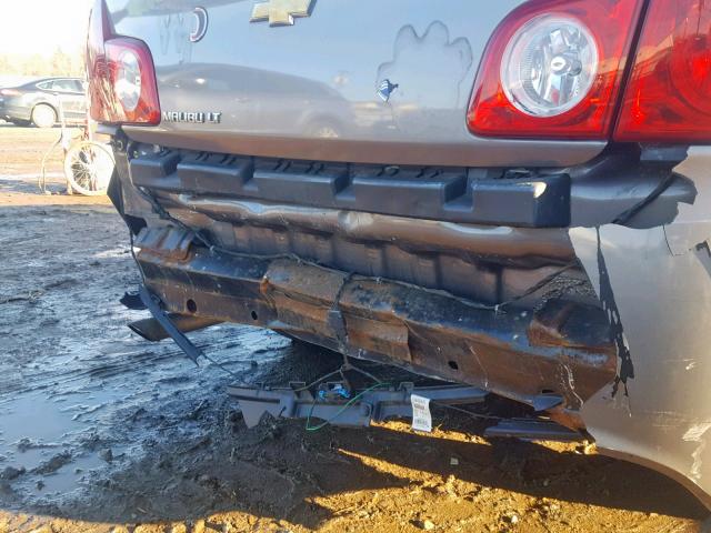 1G1ZC5E03CF214723 - 2012 CHEVROLET MALIBU 1LT BROWN photo 9