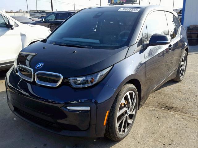 WBY7Z2C57JVE61953 - 2018 BMW I3 BEV BLUE photo 2