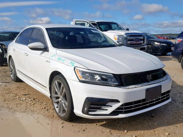 1VWDT7A36HC033702 - 2017 VOLKSWAGEN PASSAT R-L WHITE photo 1
