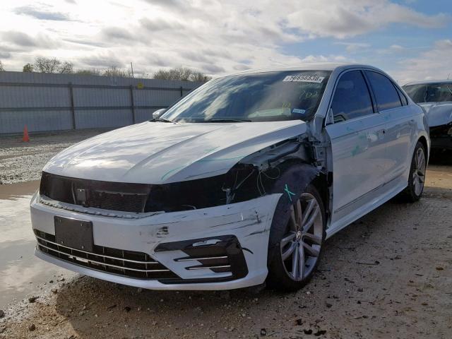 1VWDT7A36HC033702 - 2017 VOLKSWAGEN PASSAT R-L WHITE photo 2