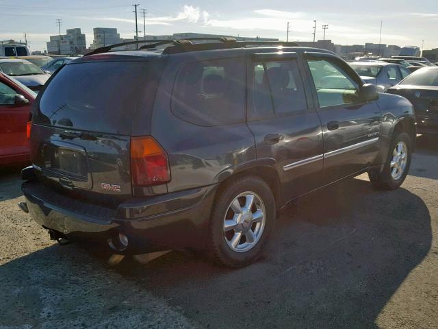 1GKDT13S062326040 - 2006 GMC ENVOY CHARCOAL photo 4