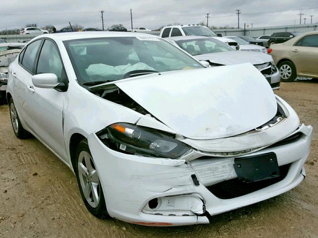 1C3CDFBB5FD251329 - 2015 DODGE DART SXT WHITE photo 1