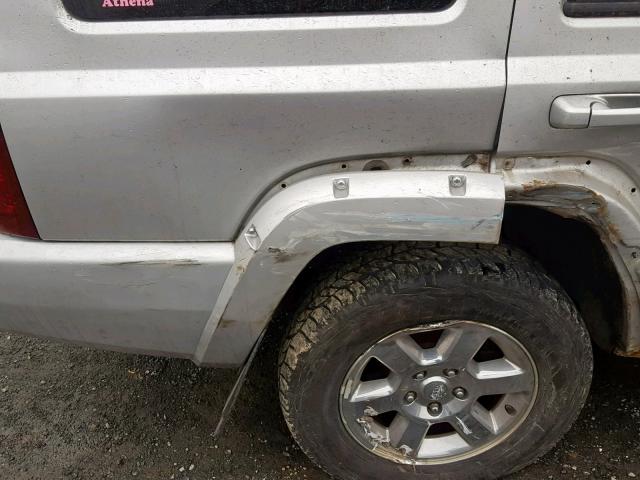 1J8HG58N66C127413 - 2006 JEEP COMMANDER Gümüş foto 10