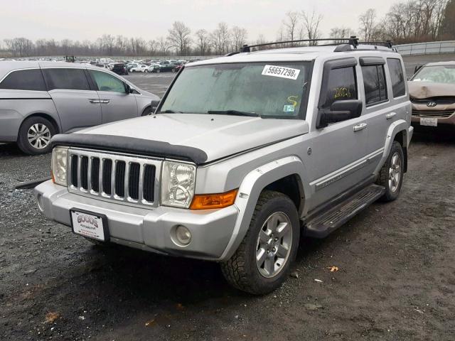 1J8HG58N66C127413 - 2006 JEEP COMMANDER Gümüş foto 2