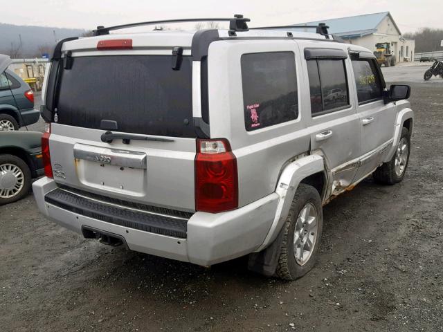 1J8HG58N66C127413 - 2006 JEEP COMMANDER Gümüş foto 4