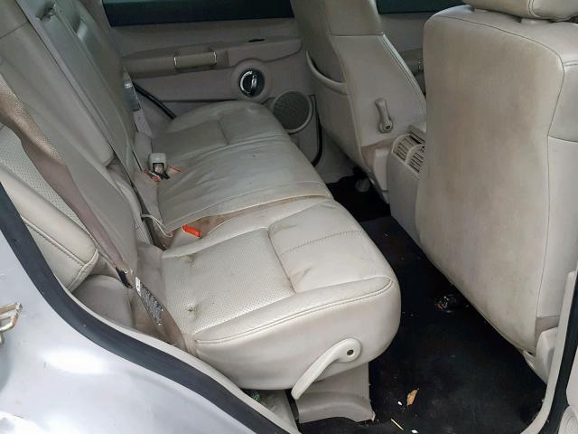 1J8HG58N66C127413 - 2006 JEEP COMMANDER Gümüş foto 6