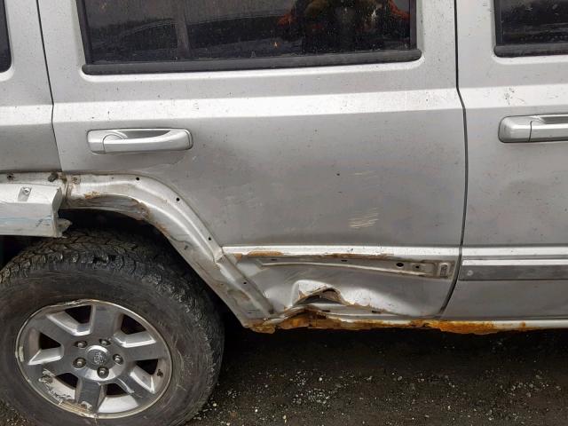 1J8HG58N66C127413 - 2006 JEEP COMMANDER Gümüş foto 9