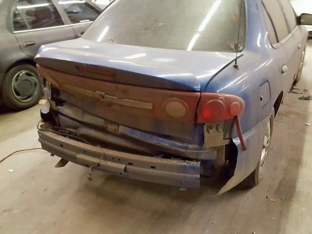 1G1JF52F237127094 - 2003 CHEVROLET CAVALIER L BLUE photo 9