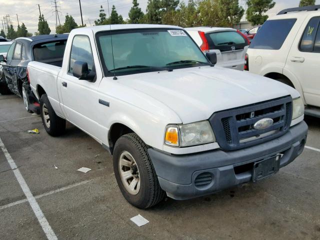 1FTYR10DX9PA34856 - 2009 FORD RANGER WHITE photo 1