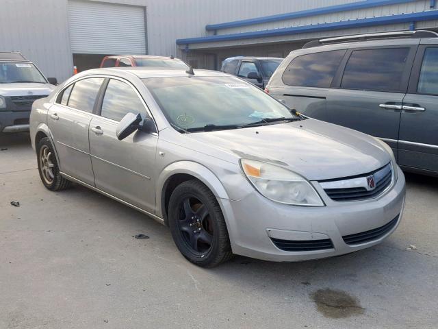 1G8ZS57N28F156589 - 2008 SATURN AURA XE SILVER photo 1