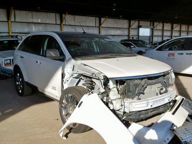 2LMDU88C49BJ10483 - 2009 LINCOLN MKX WHITE photo 1