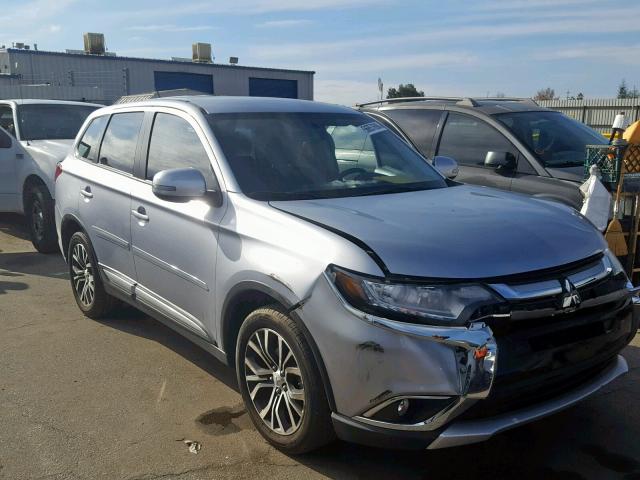 JA4AD3A36GZ001155 - 2016 MITSUBISHI OUTLANDER SILVER photo 1