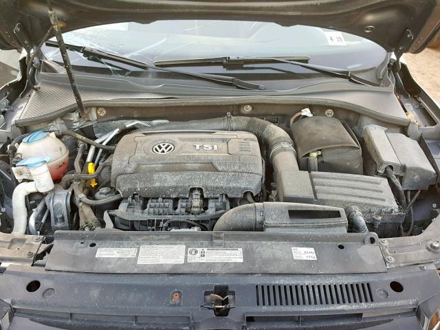 1VWAT7A31EC077427 - 2014 VOLKSWAGEN PASSAT S GRAY photo 7