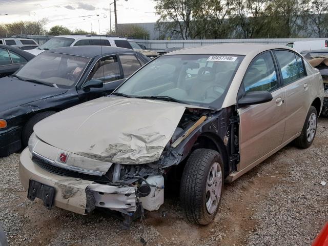 1G8AJ52F34Z217683 - 2004 SATURN ION LEVEL 金色 照片 2