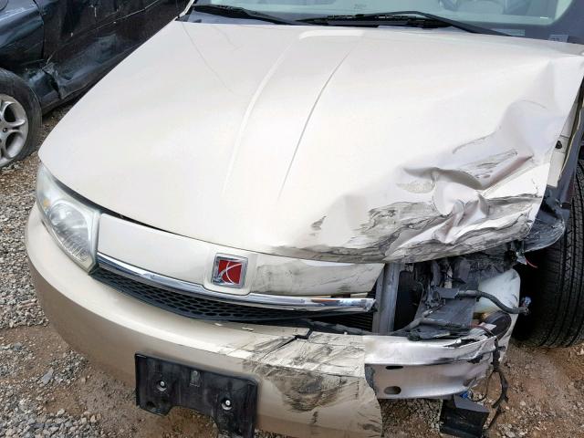 1G8AJ52F34Z217683 - 2004 SATURN ION LEVEL 金色 照片 7
