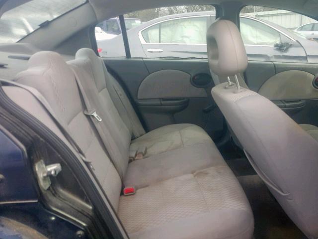 1G8AJ55F57Z194245 - 2007 SATURN ION LEVEL BLUE photo 6