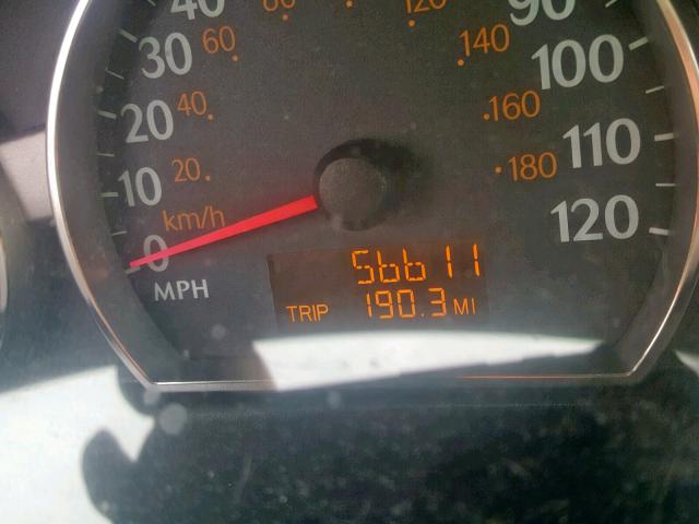 1G8AJ55F57Z194245 - 2007 SATURN ION LEVEL BLUE photo 8