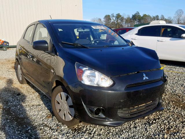 ML32A3HJ0FH056148 - 2015 MITSUBISHI MIRAGE DE BLACK photo 1